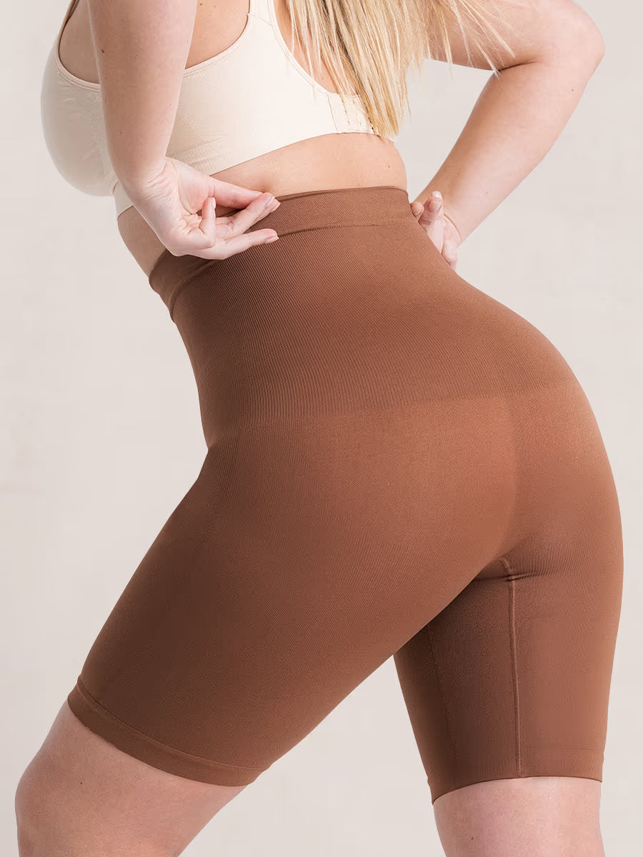 High-Waisted Tummy Control Shaper Shorts