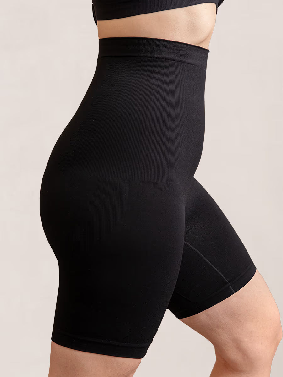 High-Waisted Tummy Control Shaper Shorts