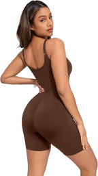 Mid-Thigh Shapewear Bodysuit