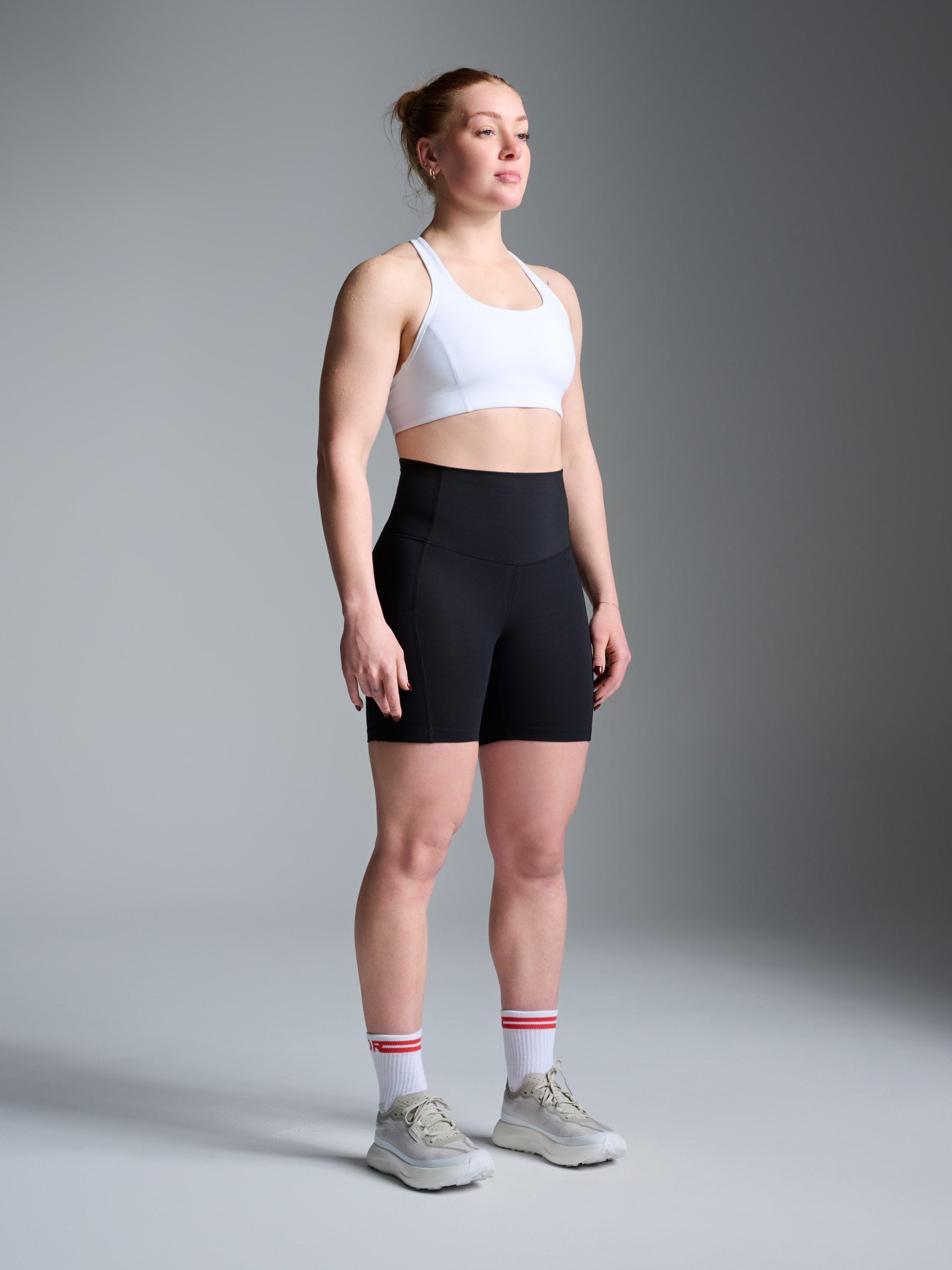 FATAL ATTRACTION 6 Super High Rise Bike Short Black