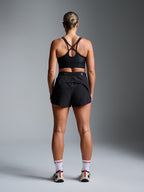 FLY RUN Recycled Short Black