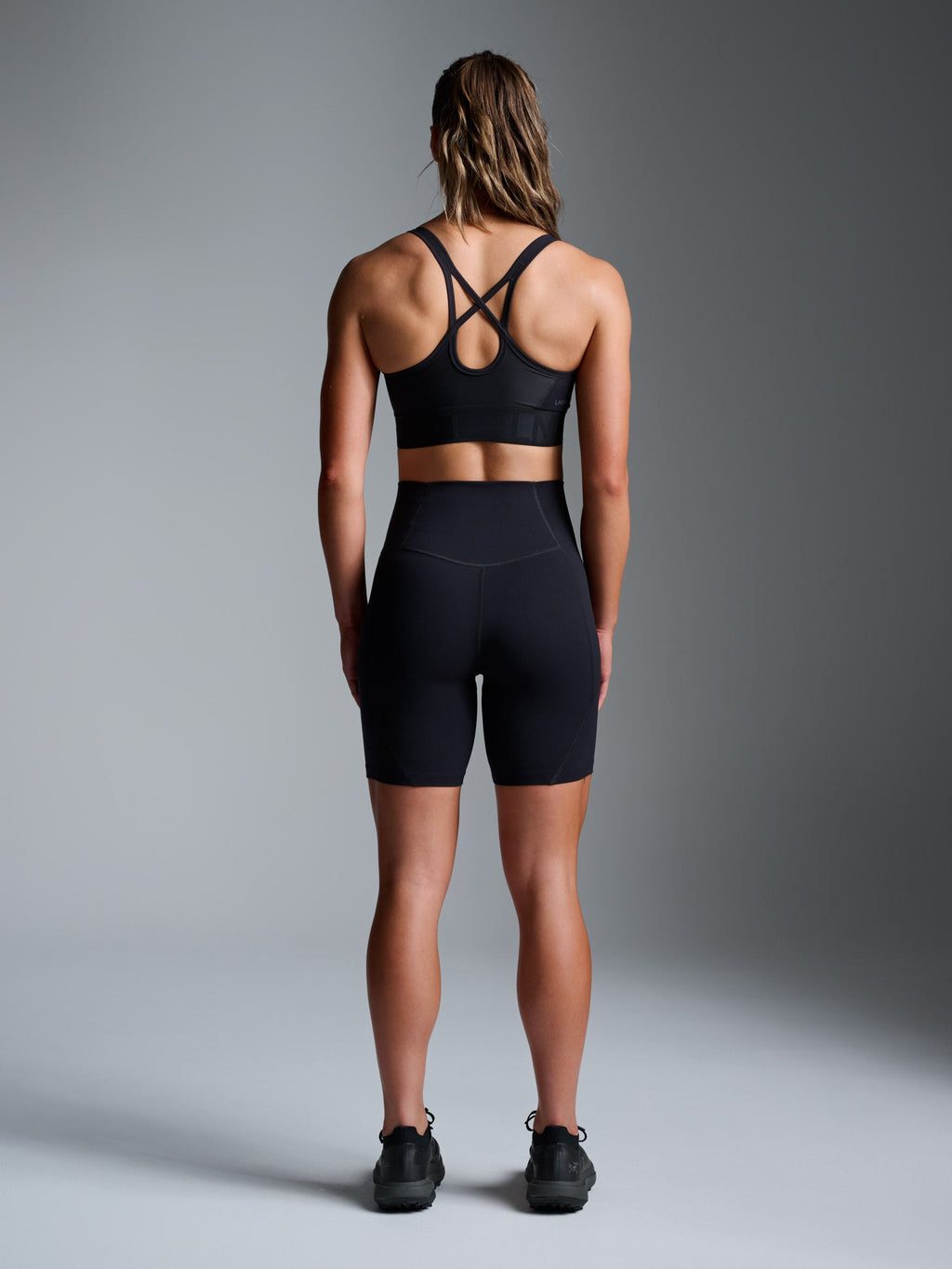 LIMITLESS 7.5 Super High Rise Bike Short Black