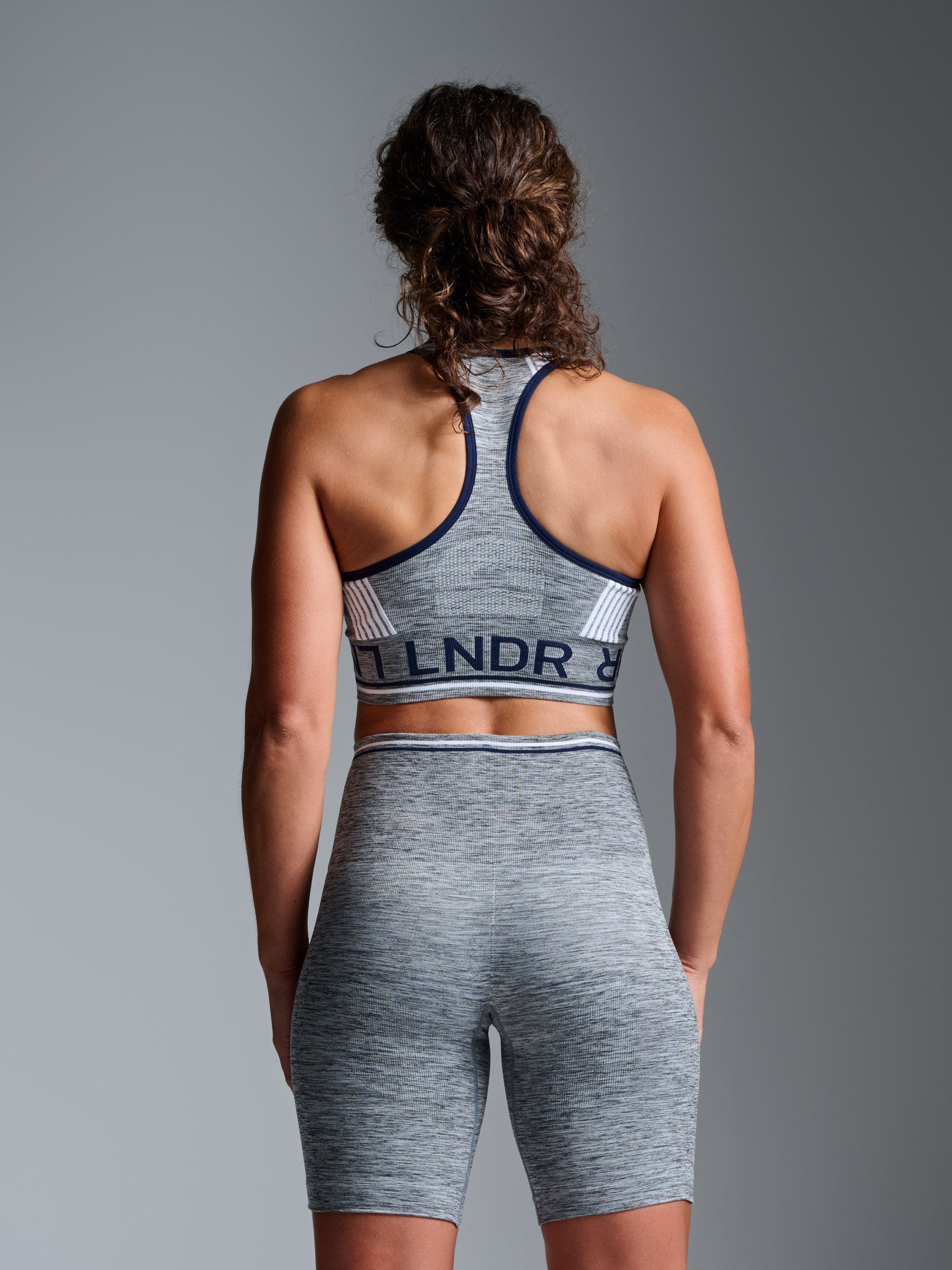 AERO DYNAMIC Sports Bra Grey Marl
