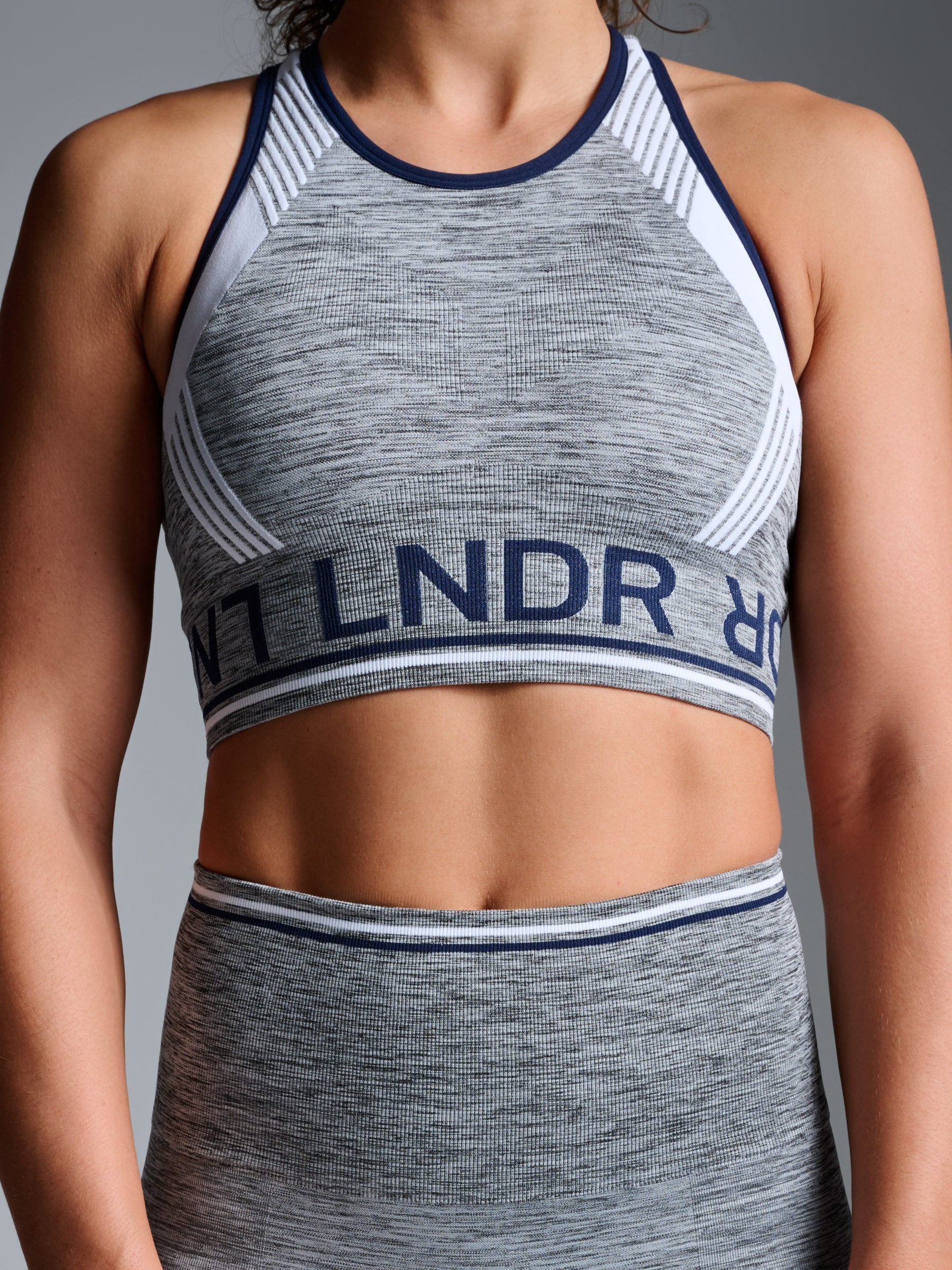 AERO DYNAMIC Sports Bra Grey Marl
