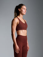 FEMME FATALE Sports Bra Rust
