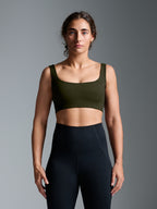 OBSESSION Sports Bra Olive