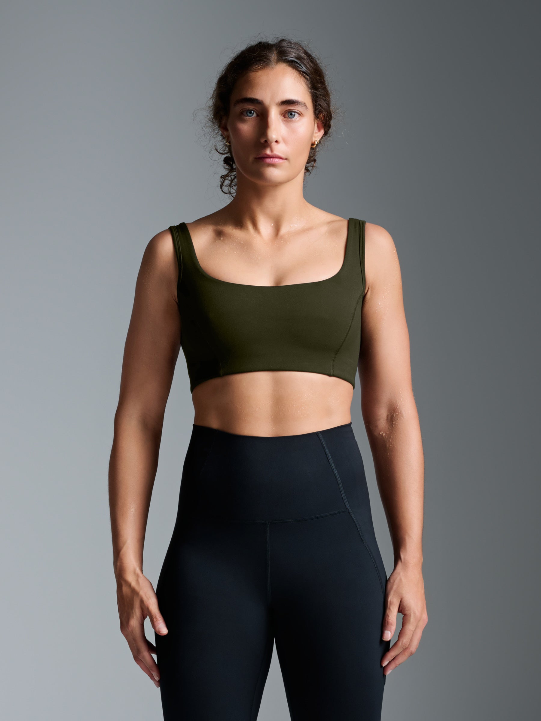 OBSESSION Sports Bra Olive