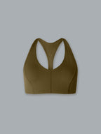 FEMME FATALE Sports Bra Light Olive