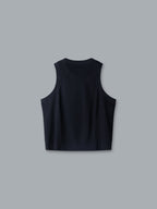 HERE TODAY Cropped Tank Black