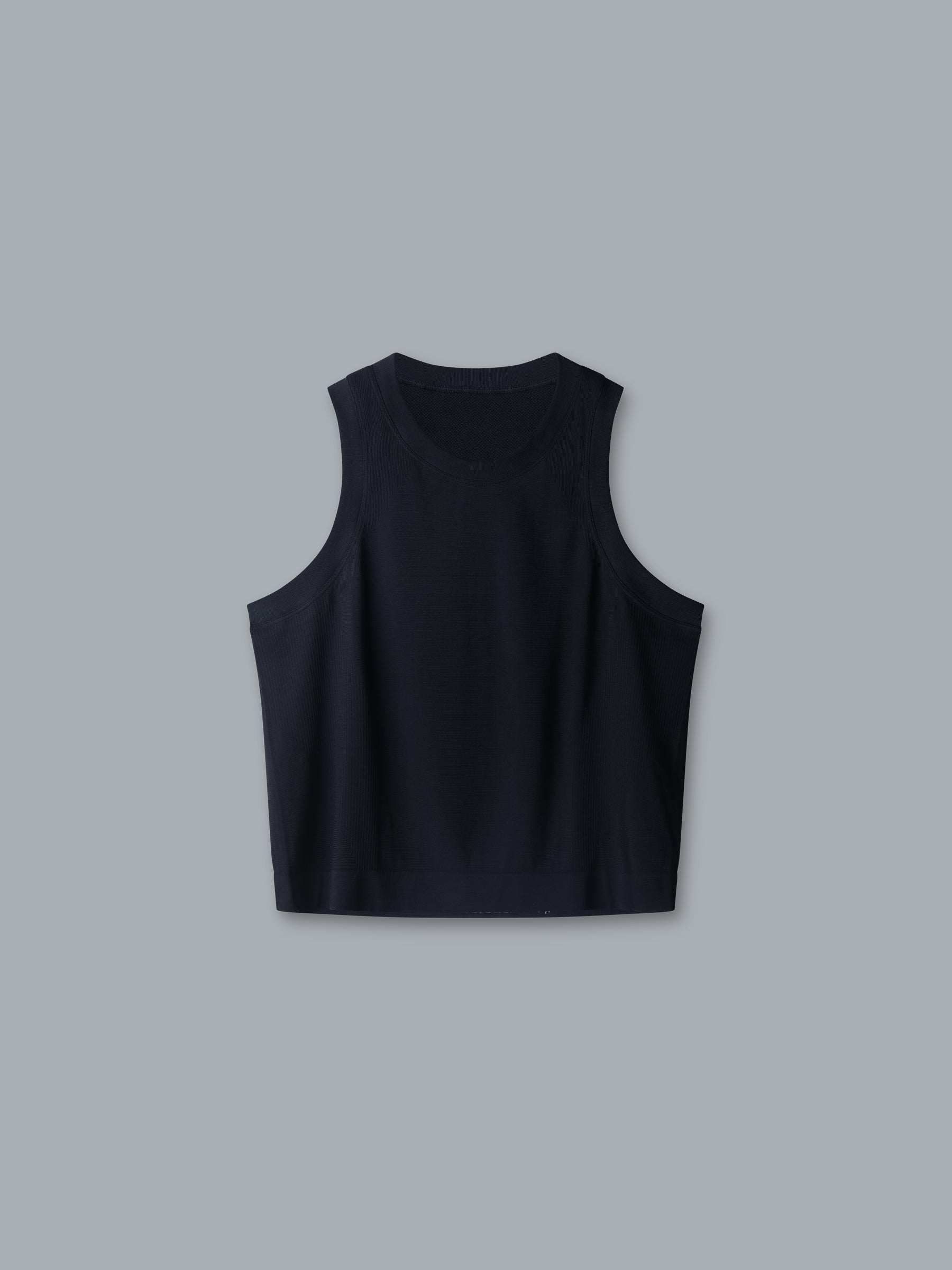 HERE TODAY Cropped Tank Black