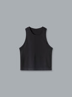 POWER CROP Tank Black