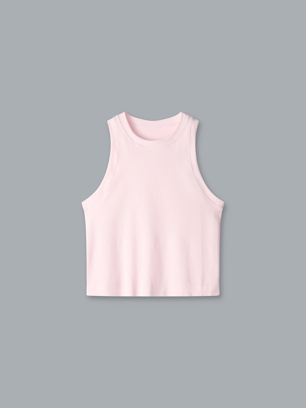 POWER CROP Tank Electric Peach