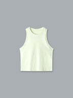 POWER CROP Tank Lemon Lime