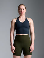 FEMME FATALE Longline Bra Marine