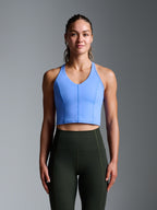 FEMME FATALE Longline Bra Vibrant Blue