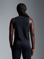 HERE TODAY Cropped Tank Black