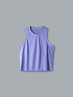 HERE TODAY Cropped Tank Blue Violet