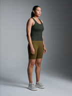 POWER SCOOP Tank Olive