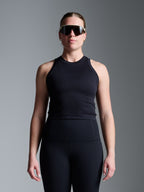 POWER CROP Tank Black