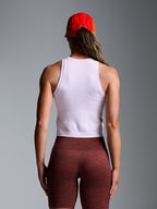 POWER CROP Tank Lilac