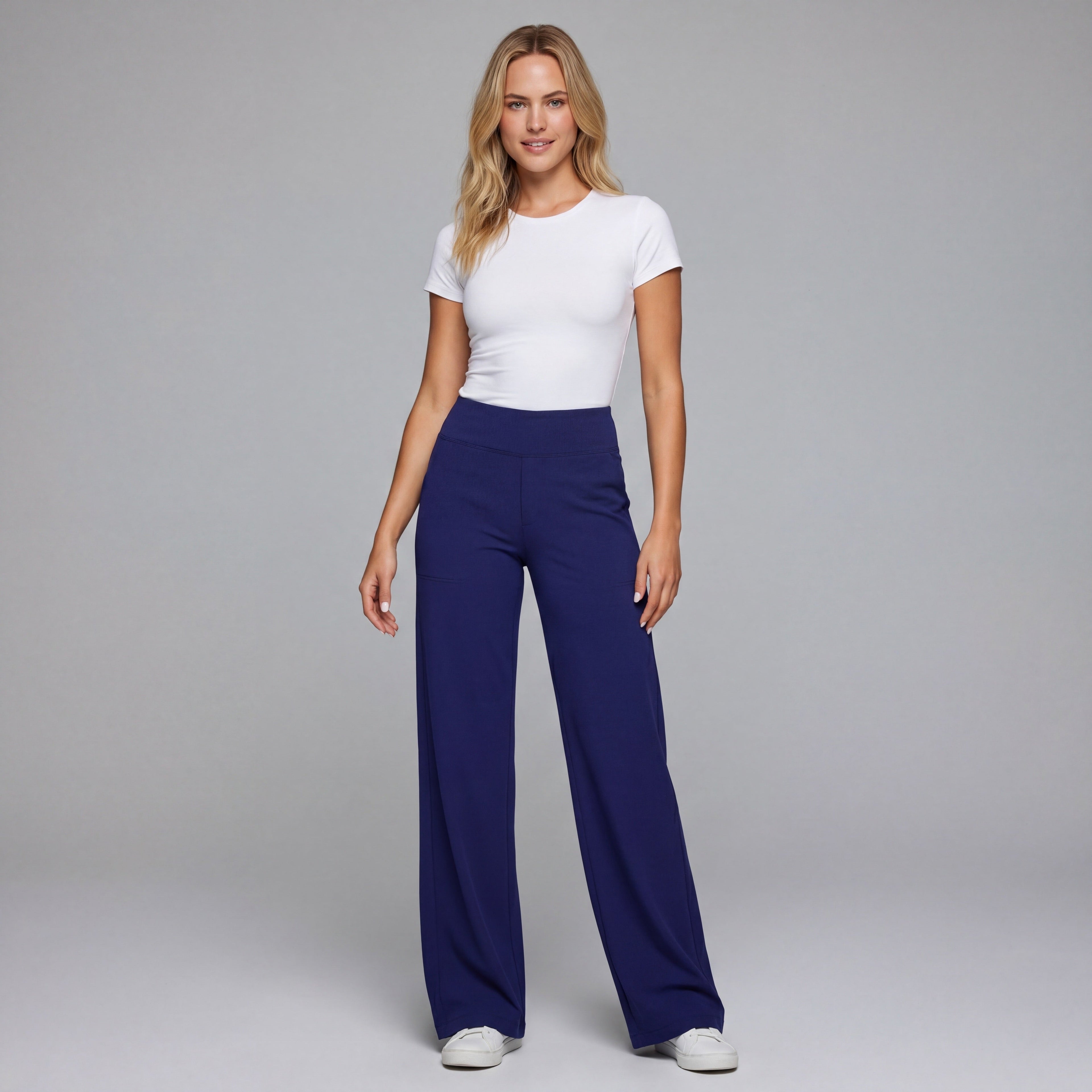 EverFlex High-Waist Wide Leg Pants