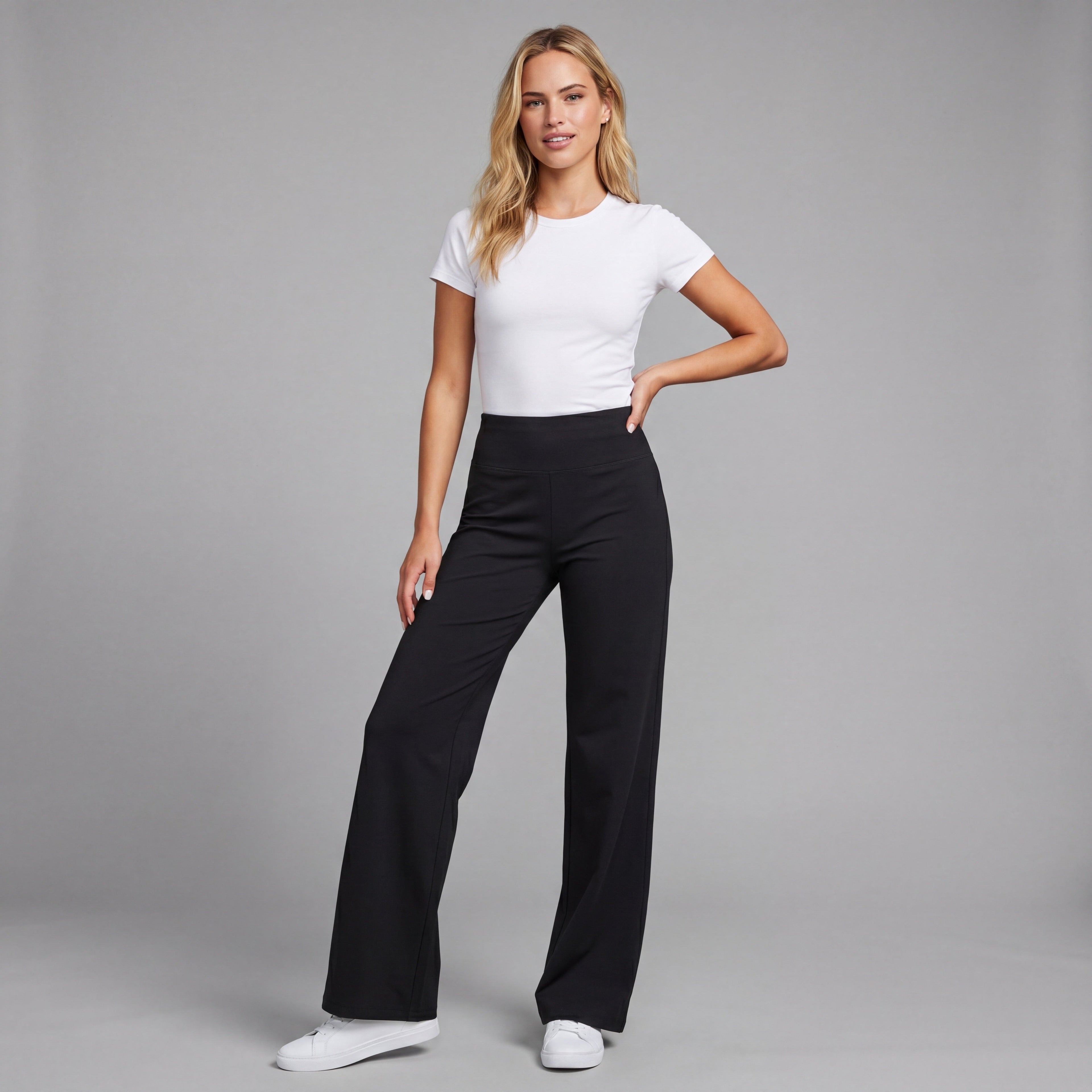 EverFlex High-Waist Wide Leg Pants