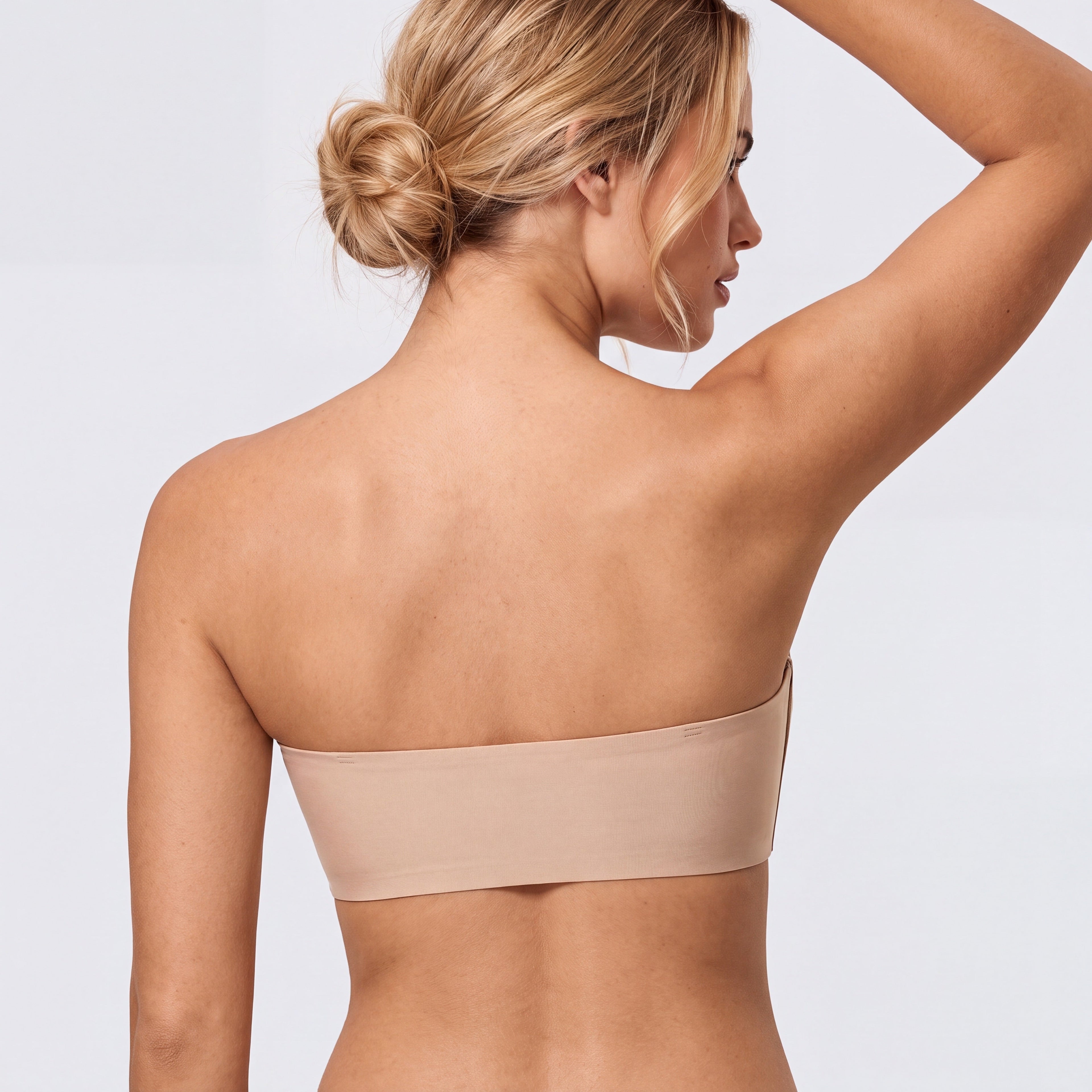 ComfyGrip Strapless Front Closure Bra